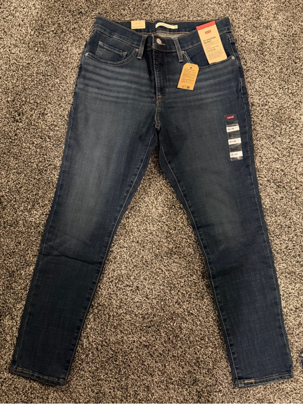 Levi's Women’s Indigo Skinny Stretch Jeans